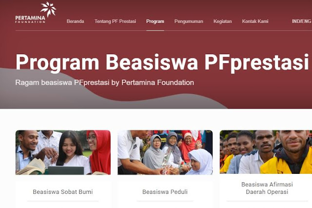 Beasiswa Pertamina Foundation untuk Mahasiswa S1/D3 Terdampak Covid-19