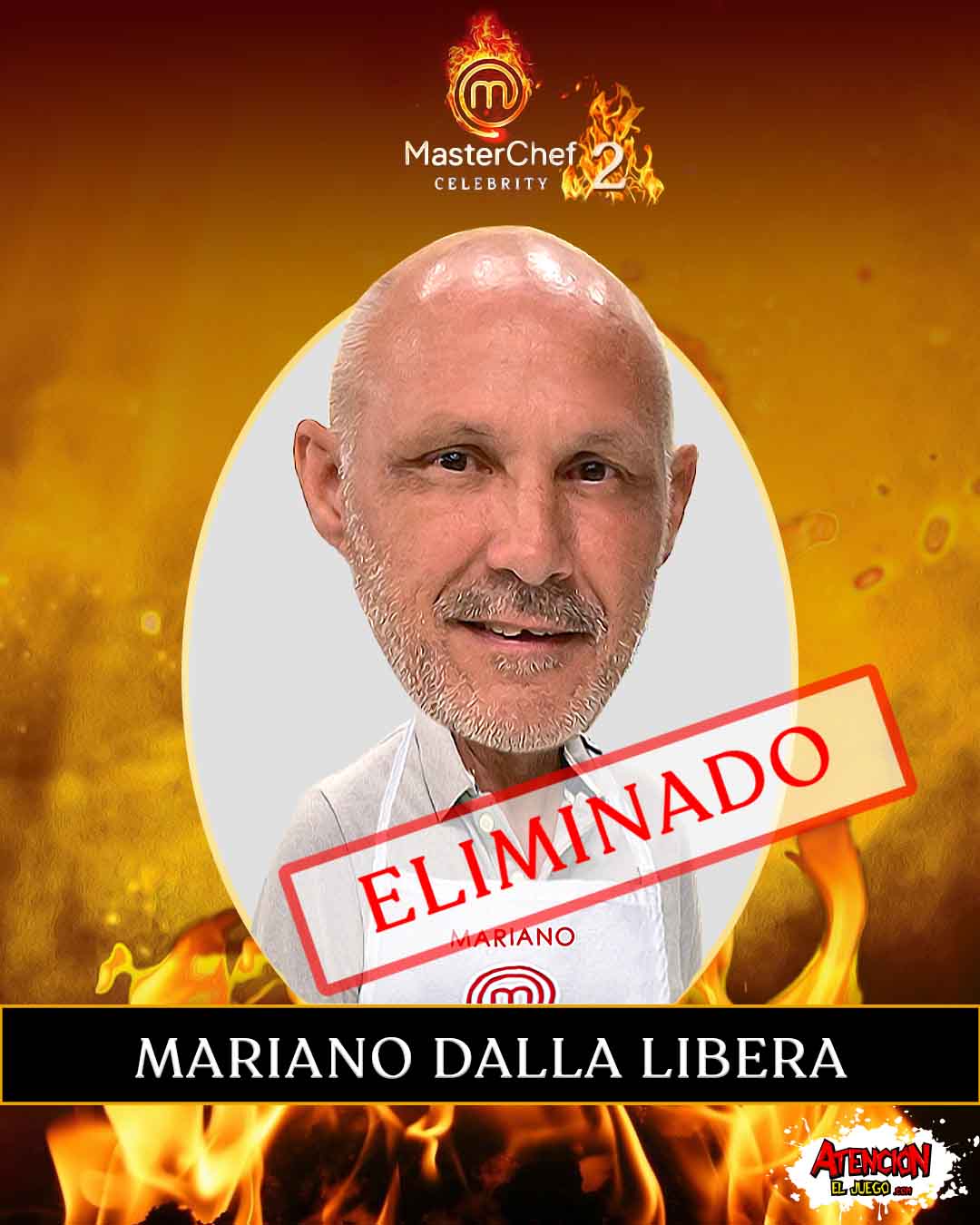 PRIMER ELIMINADO DE MASTERCHEF CELEBRITY ARGENTINA 2021