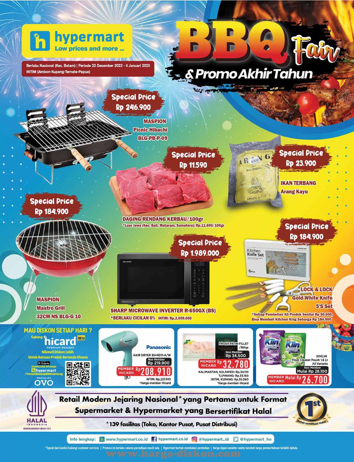 Katalog Promo HYPERMART Terbaru 22 Desember 2022- 4 Desember 2023