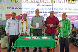 Frans Pekey Ajak para Ondoafi Port Numbay Dukung Program Adat dari Pemkot Jayapura