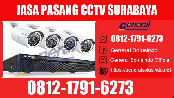 Jasa Pasang CCTV Bubutan Surabaya
