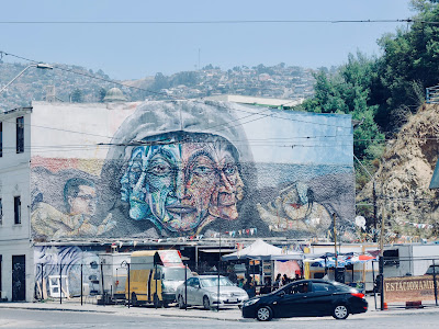 Graffiti in Valparaiso, Chile