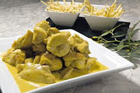 Receta de pollo al curry