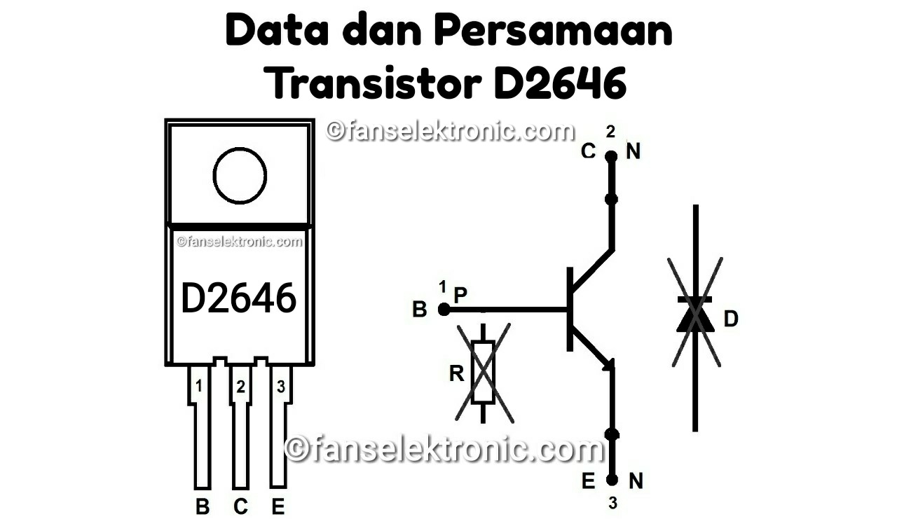 Persamaan Transistor D2646