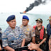 Lantamal I Belawan Ledakkan Tiga Kapal Illegal Fishing