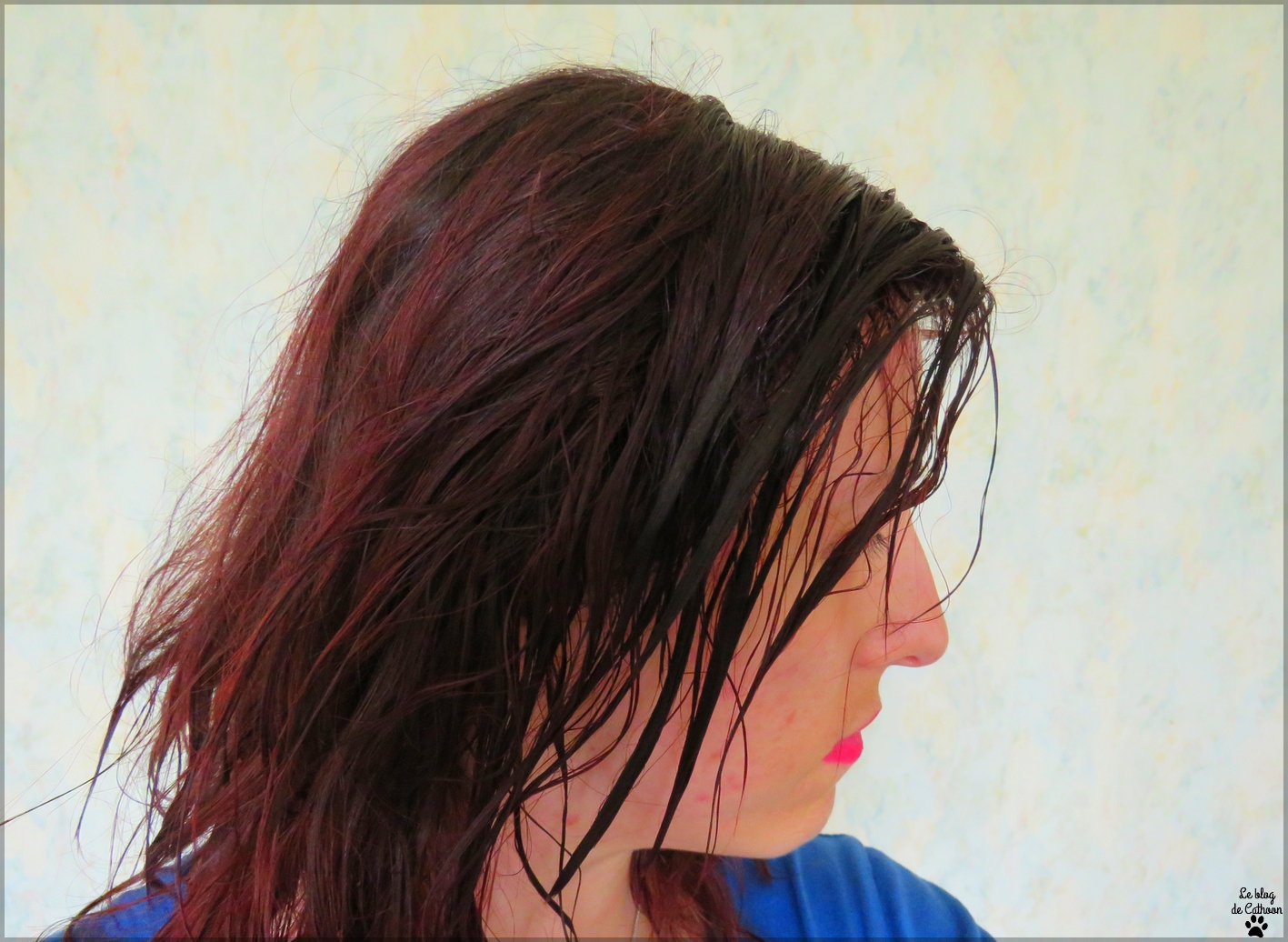 pose couleur rouge Washout L'Oréal #redhair