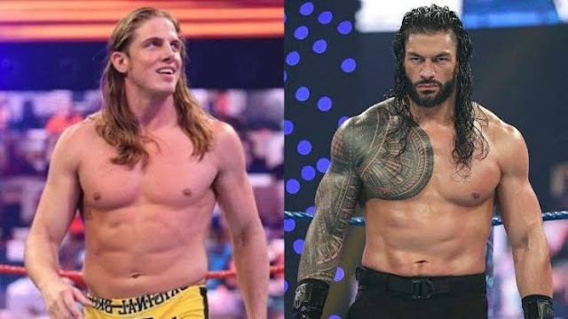 Roman reigns Vs Matt riddle