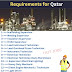  Requirements for Qatar