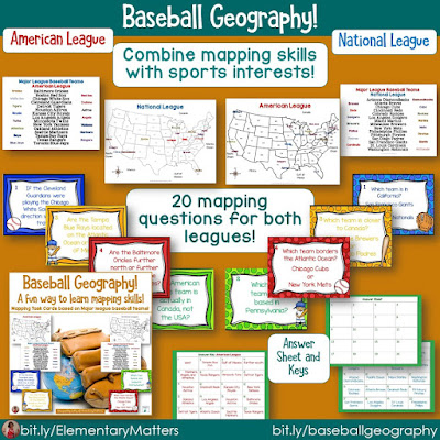 The Brain, Baseball and Geography! Do you want to teach some geography skills in a way children will remember? Here are some brain based ideas to help!