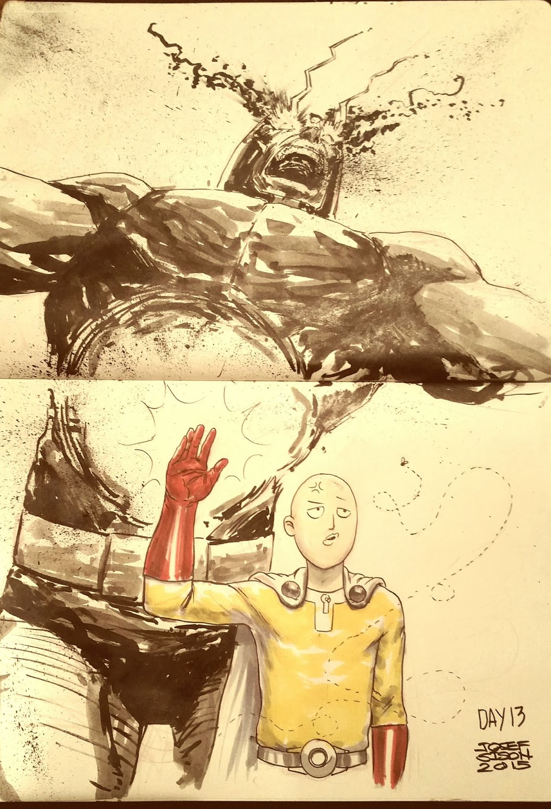 Saitama Di One Punch Man Hajar Karakter DC Dan Marvel Comics