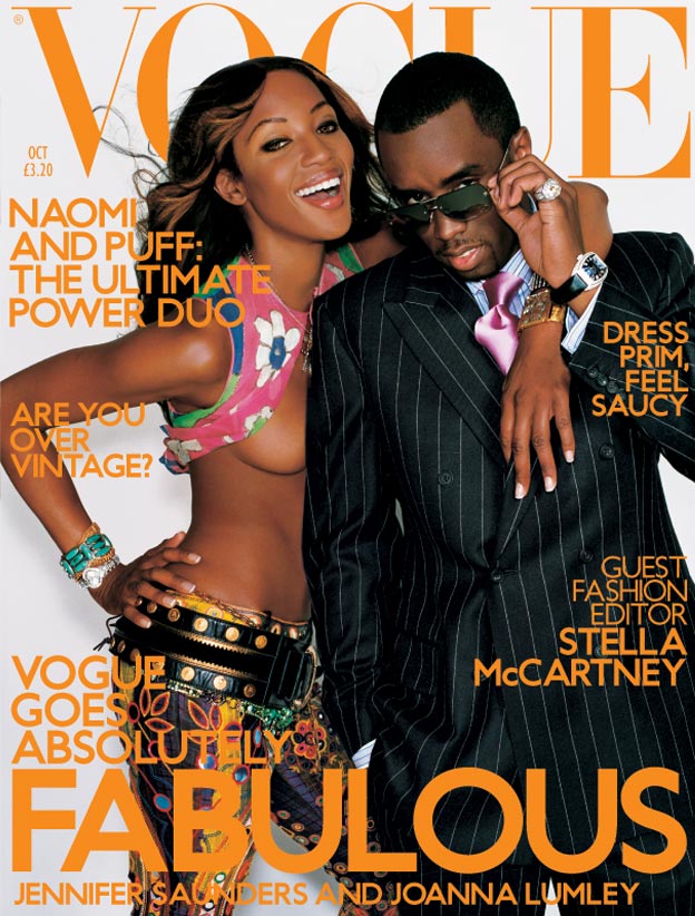 naomi campbell vogue cover. Model: Naomi Campbell