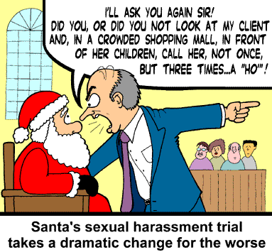Christmas Cartoon - Santa's Trial