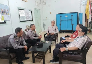 Sat Binmas Polres Tebing Tinggi Kunjungi Sekolah,Tingkatkan Koordinasi