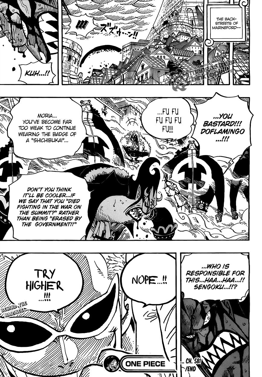 Read One Piece 581 Online | 16 - Press F5 to reload this image