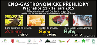  Ryby, sýry, zvěřina a víno Prachatice 2015