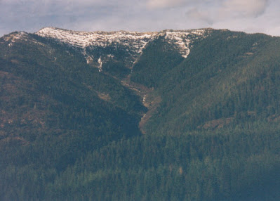 Rocky Mountains in Glacier National Park in Montana on May 24, 2003