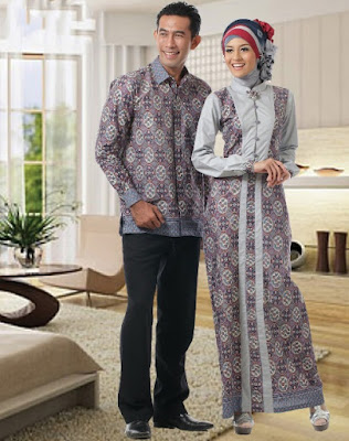 Gambar Baju Gamis Batik Terbaru