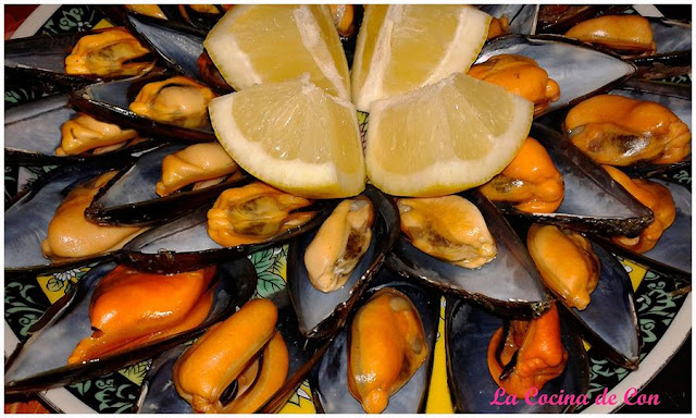 mejillones al limón