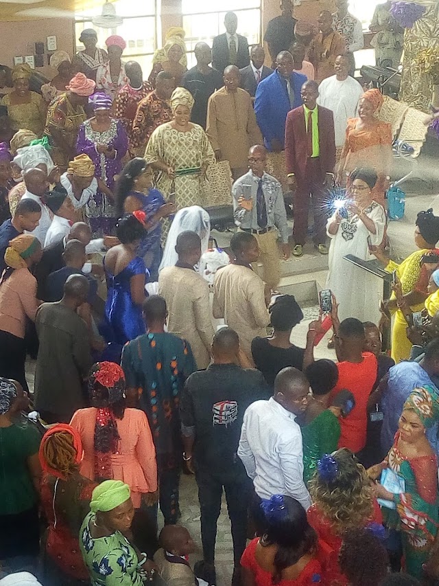 BREAKING: deaf and dumb couple joined in holy matrimony(video,photos): 