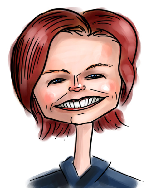 julia gillard cartoon character. Julia Gillard