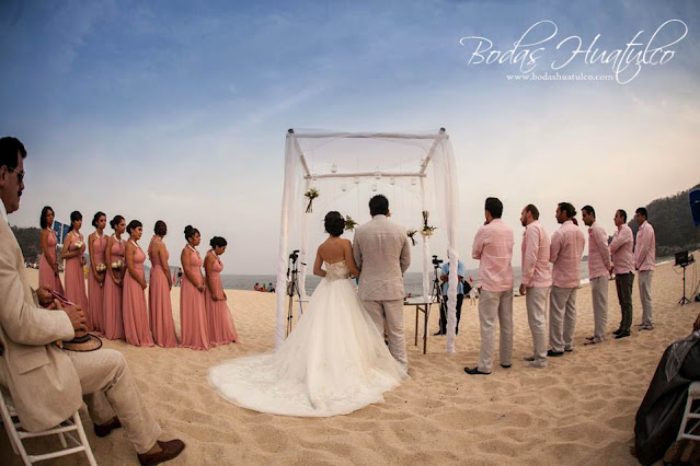 boda en playa, beach wedding, Oaxaca, México, Bodas Huatulco, Wedding Planner