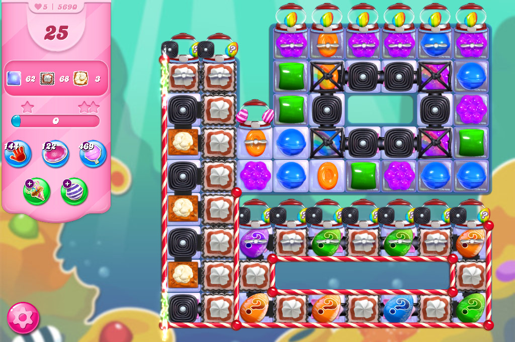 Candy Crush Saga level 5690