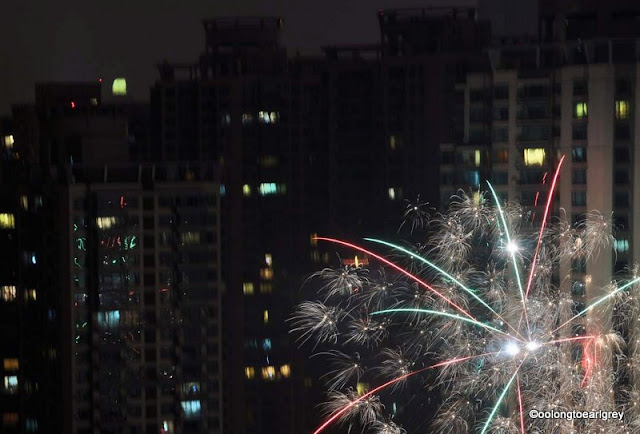 Fireworks, Xujiahui, Shanghai, Chinese New Year