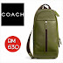 COACH Men's Heritage Web Sling Bag F70811 (Olive) ~ SOLD OUT!