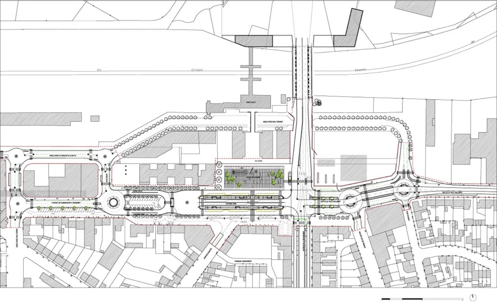 Saint Nazaire railway station by Tetrarc architects