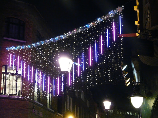 Londres Covent Garden à Noël