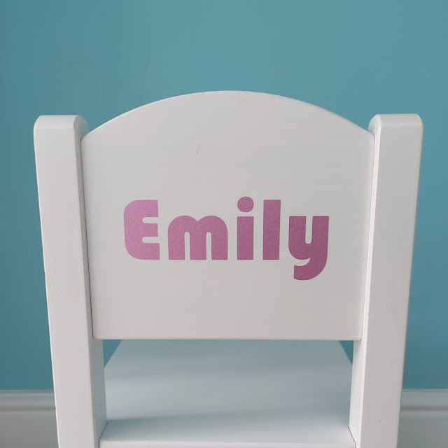 Cricut Names for Kids Chairs