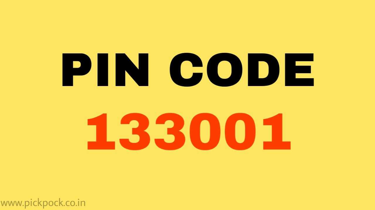 Pin Code Of Ambala Cantt, pin code, Pin Code Ambala Cantt