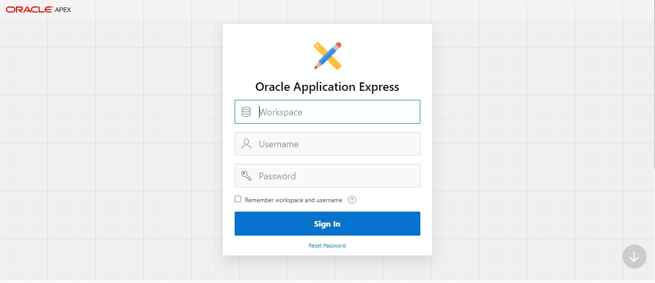 Oracle Apex Application Export