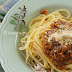 Greek Style Spaghetti with Meat Sauce