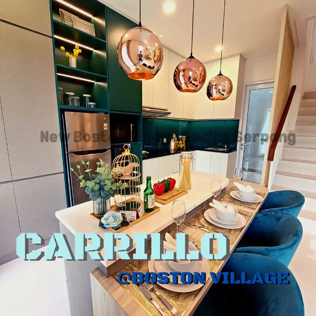 New Boston Village Gading Serpong Tipe Carrillo