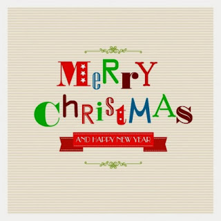 Merry Christmas greetings Vector