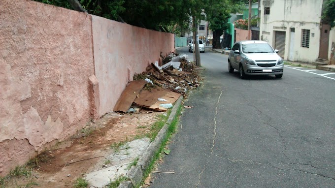 Moradores pedem fiscalização da prefeitura para a Rua Maracás 