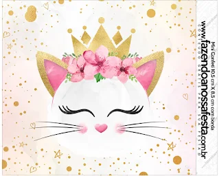 Cat Princes: Free Printable Candy Bar Labels.