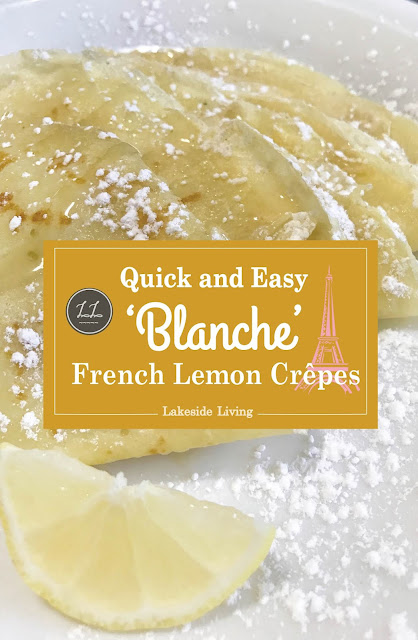 Blanche French Lemon Crepes Recipe