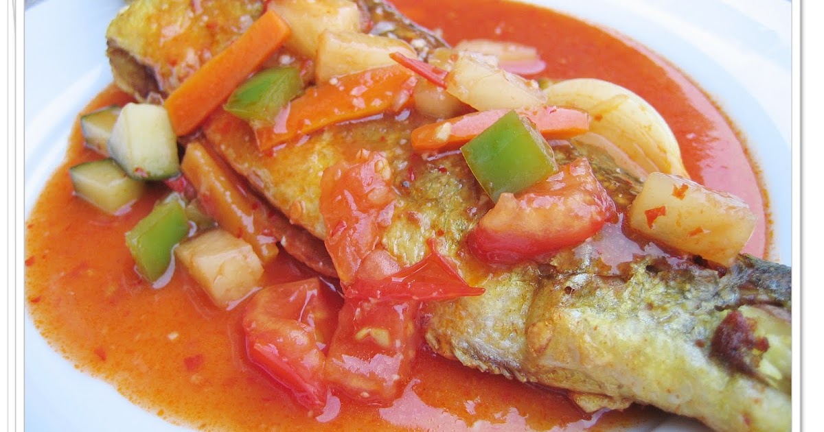 my home cooking blog: Ikan masak masam manis