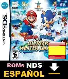 Mario & Sonic at the Olympic Winter Games (Español) descarga ROM NDS