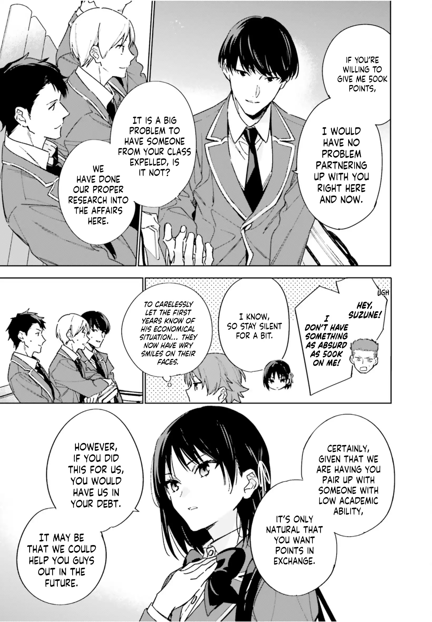 Welcome to the Classroom of the Second-year Chapter 4 - Read Manga Online