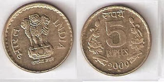 5rs coin(2009)