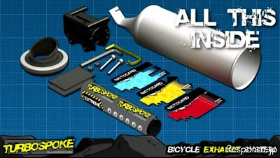 COOL : "Turbospoke", Sistem Ekzos Untuk Basikal