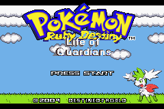 Pokemon Ruby Destiny Life of Guardians Walkthrough