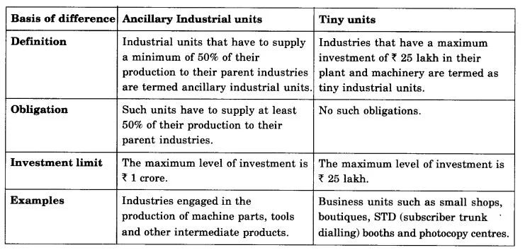 Solutions Class 11 Business Studies Chapter -9 (Small Business)