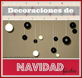 Decoración navideña con bolas de Navidad / Christma decoration with bauble / Décoration de Noël avec des boules de Noël