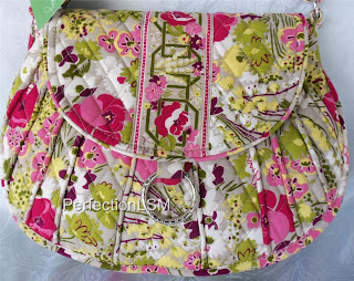 NWT Vera Bradley Saddle Up Shoulder Bag/Cross-body Make Me Blush-the Sweetheart!