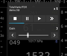 TotalVario Replay Dialog