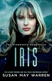 Iris - An Athlete Hero, Forced Proximity, International Race to Save Lives Romantic Suspense book promotion by Susan May Warren